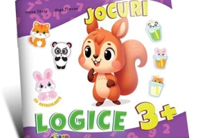 Jocuri logice 3+. Cu autocolante
