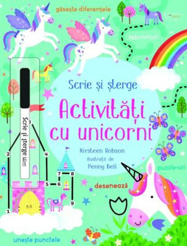 Activitati cu unicorni (usborne)