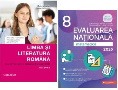 Pachet Evaluarea Nationala 2024. Limba si literatura romana si Matematica
