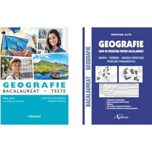 Geografie Bacalaureat. Ghid de pregatire si teste