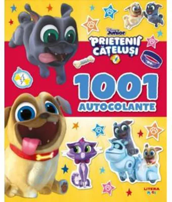 Disney Junior. Prietenii catelusi. 1001 de autocolante