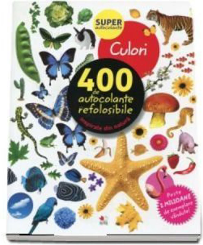 Culori. 400 de autocolante refolosibile