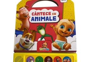Carti TraLaLa cu sunete. Cantece cu animale