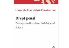 Drept penal. Partea generala conform Codului penal. Editia 5