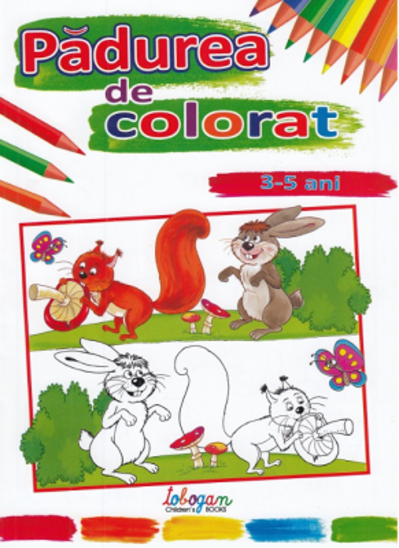 Padurea de colorat
