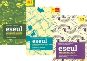 Set 3 Carti Bacalaureat Literatura Romana ESEUL. Pregatire individuala pentru proba scrisa, Argumentativ si Varianta rapida