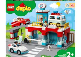 LEGO DUPLO. Parcare si spalatorie de masini 10948, 112 piese