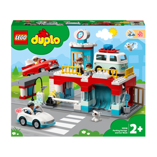 LEGO DUPLO. Parcare si spalatorie de masini 10948, 112 piese