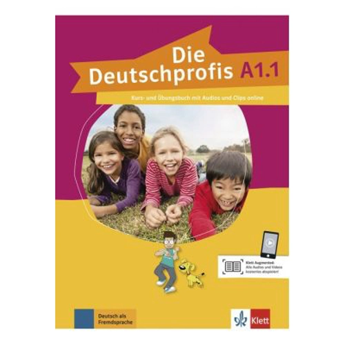 Die Deutschprofis A1. 1. Kurs- und Übungsbuch mit Audios und Clips online
