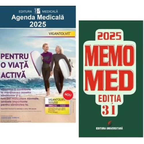 Pachetul Farmacistului Agenda Medicala 2024 si MemoMed editia 30