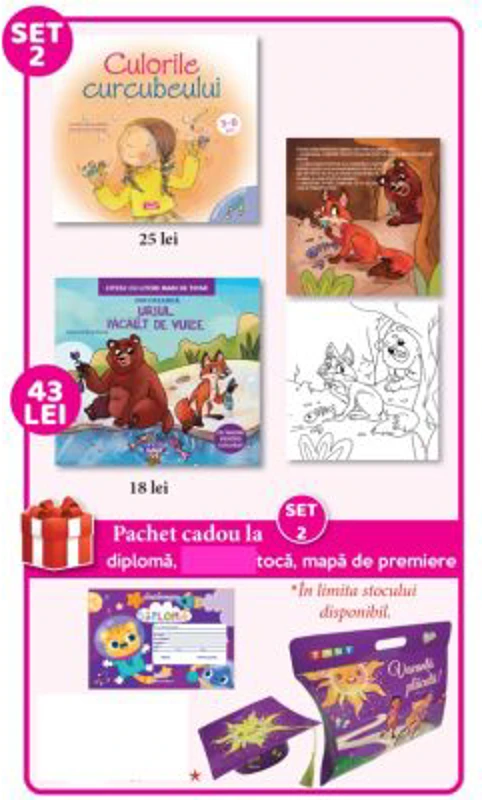 Set 2 de premiere Grupa mica, 2024
