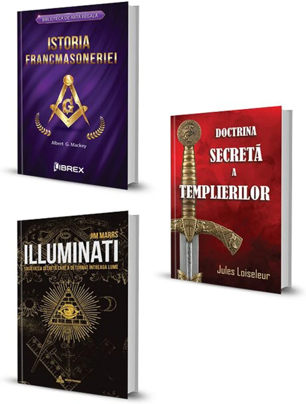 Pachet Societati Secrete. Set 3 carti