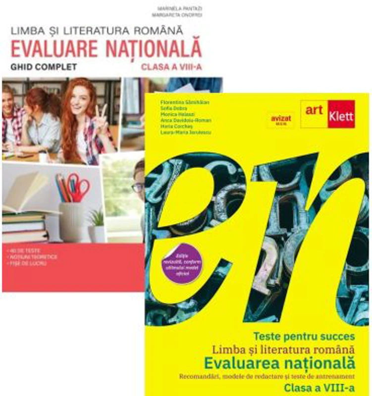Pachet Evaluarea Nationala 2024. Limba si Literatura Romana. Teste pentru succes si Ghid complet pentru Evaluarea Nationala