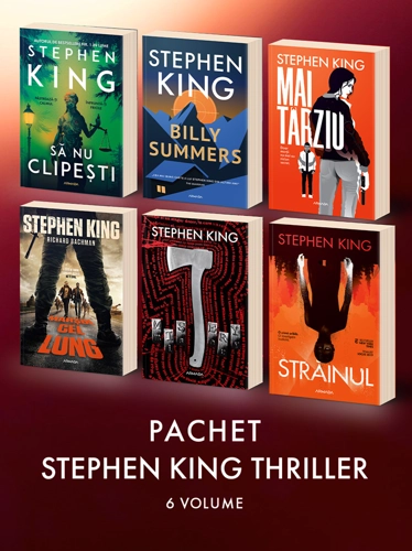 Pachet Stephen King Thriller 6 vol.