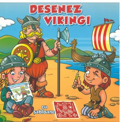 Desenez vikingi – cu sabloane
