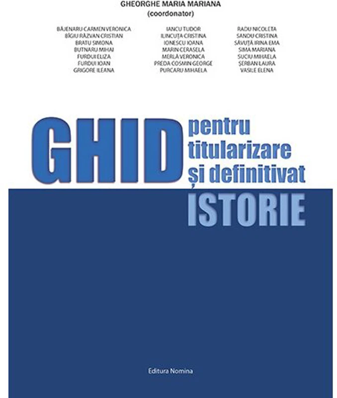 GHID pentru titularizare si definitivat – ISTORIE