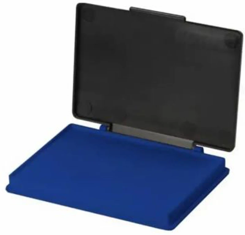 Tusiera Kores din plastic tusata, albastru, 7x11 cm