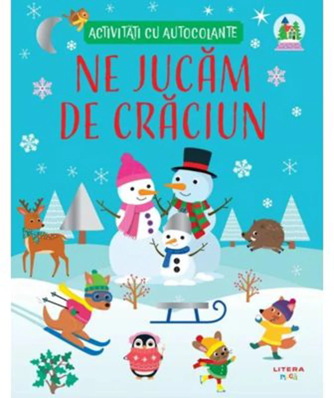 Ne jucam de Craciun. Activitati cu autocolante