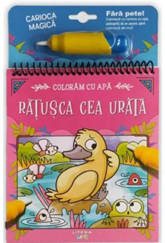 Coloram cu apa. Ratusca cea urata