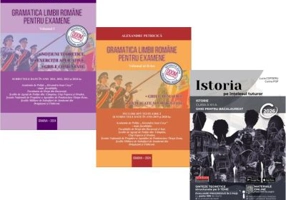 Pachet Bacalaureat 2026. Gramatica Limbii Romane 2 volume si Istoria pe intelesul tuturor - Alexandru Petricica, Lucia Copoeru