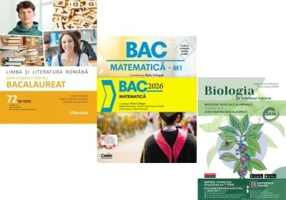 Pachet Bacalaureat 2026. Limba si literatura romana 72 teste complete, Matematica si Biologia pe intelesul tuturor clasele 9-10 - Mimi Gramnea, Radu G