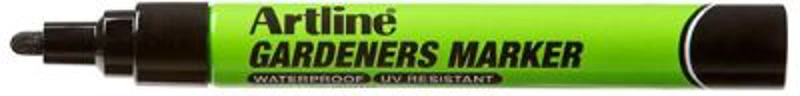 Marker ARTLINE, pentru gradinari, corp plastic, varf rotund 2.3mm - negru