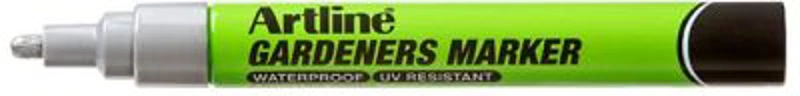 Marker ARTLINE, pentru gradinari, corp plastic, varf rotund 2.3mm - silver
