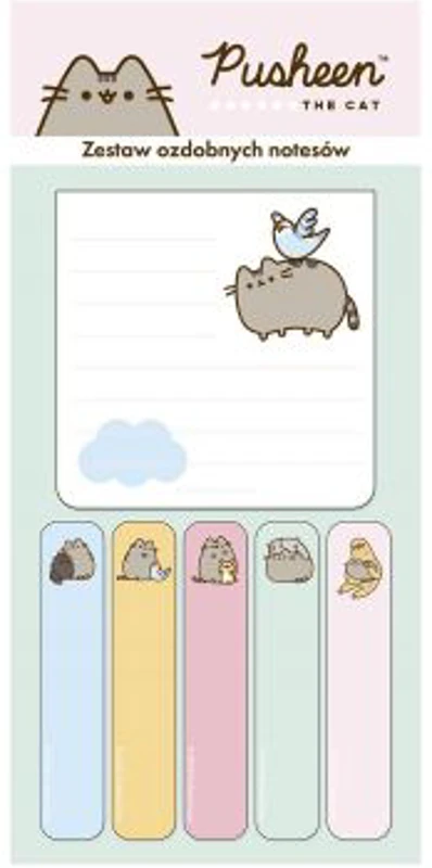 Set notite adezive Majewski, Pusheen, 6 bucati