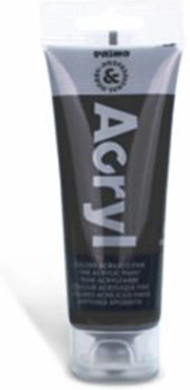 Tempera acrilica Morocolor Primo 75 ml negru