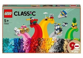 LEGO Classic. 90 de ani de Joaca 11021, 1100 piese