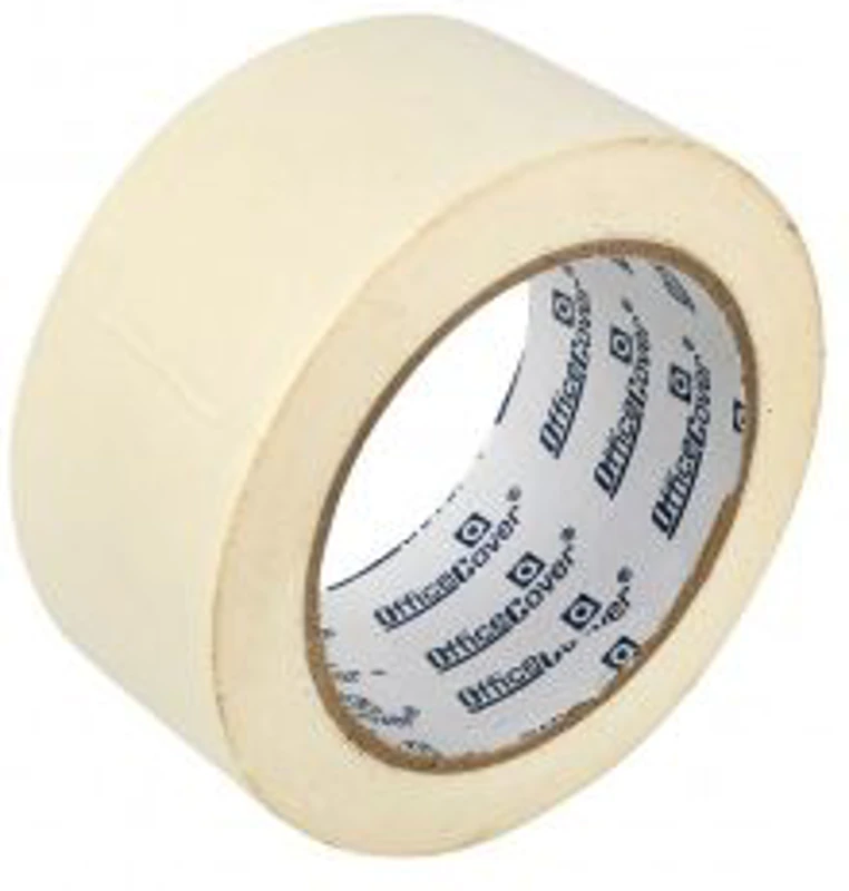 Banda adeziva din hartie Office-Cover, pentru mascare, 48mm x 40m, bej