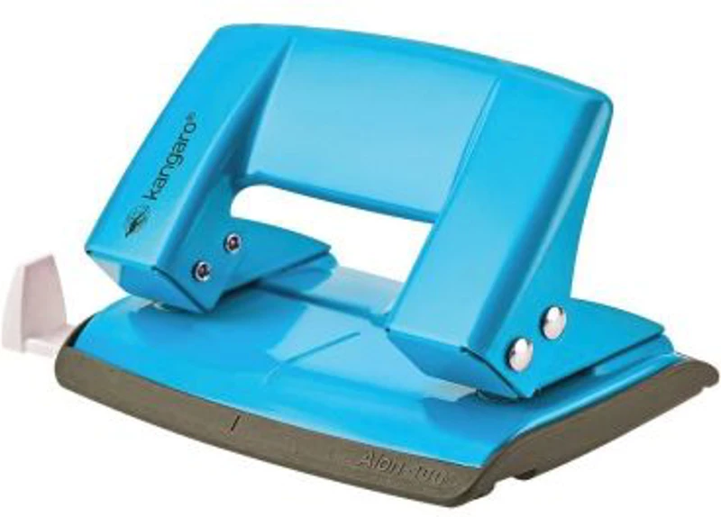 Perforator Kangaro AION-10G, 10 coli, metalic, bleu