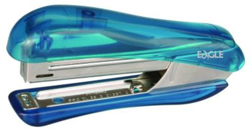 Capsator Eagle 5002, nr. 10, 10 coli, 52mm, plastic, albastru