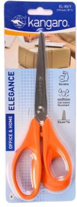 Foarfeca Kangaro Elegance EL-83/Y, 21. 0cm, lama inox, blister