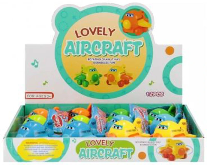 Avion cu cheita MegaCreative 545324, 8cm, diverse culori