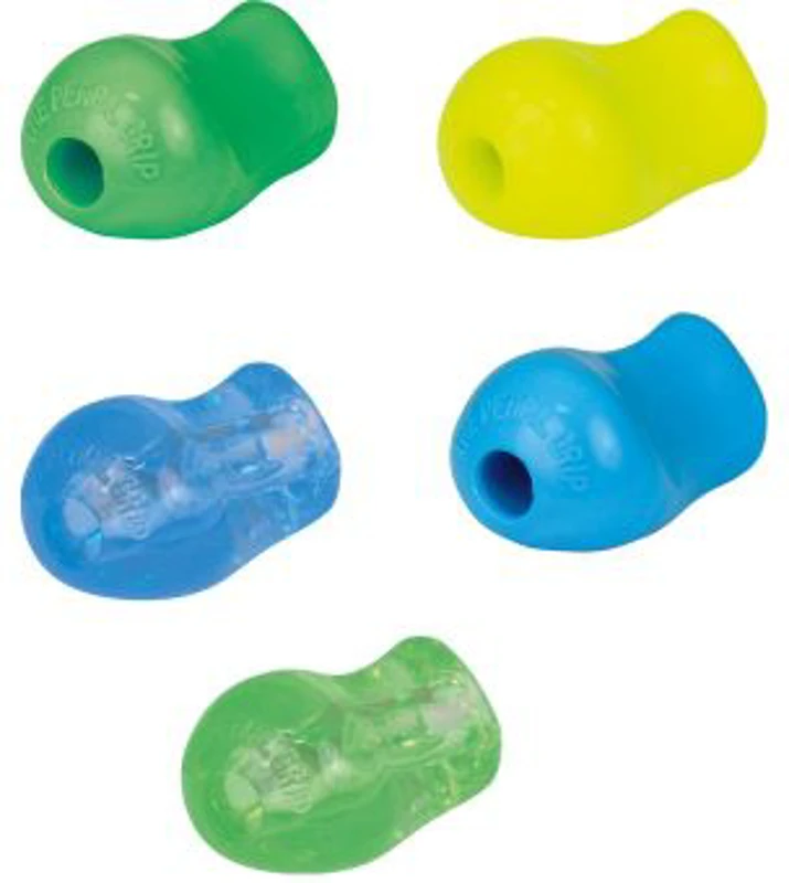Maner cauciucat creion Fiorello GR-F3U 160-2102, diverse culori, set 3 buc