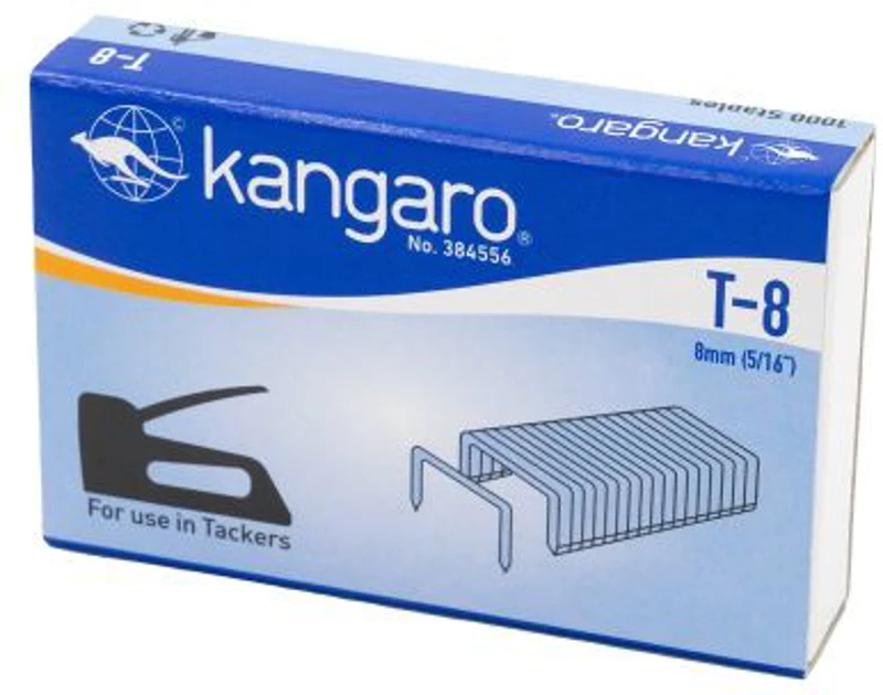 Capse Tacker Kangaro T-8, 24/8, 40 coli, pentru TACKER TP8, set 1000 buc