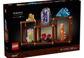 LEGO Ideas. Colectia minerala 21362, 880 piese