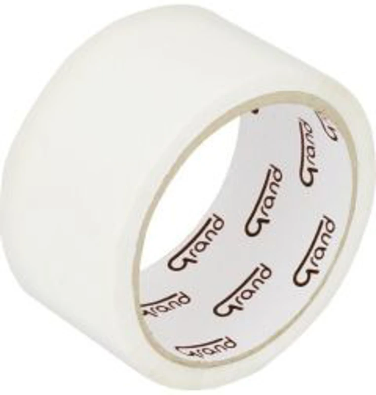 Banda adeziva Grand 130-1271, simpla, 48mm x 50m, alb, acrilic