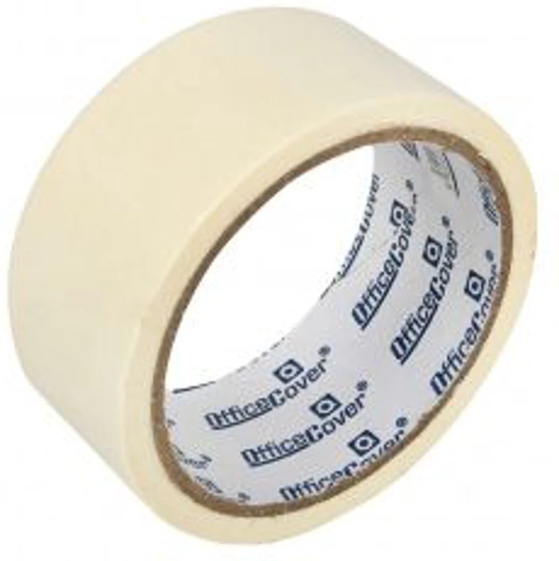 Banda adeziva din hartie Office-Cover, pentru mascare, 40mm x 15m, bej