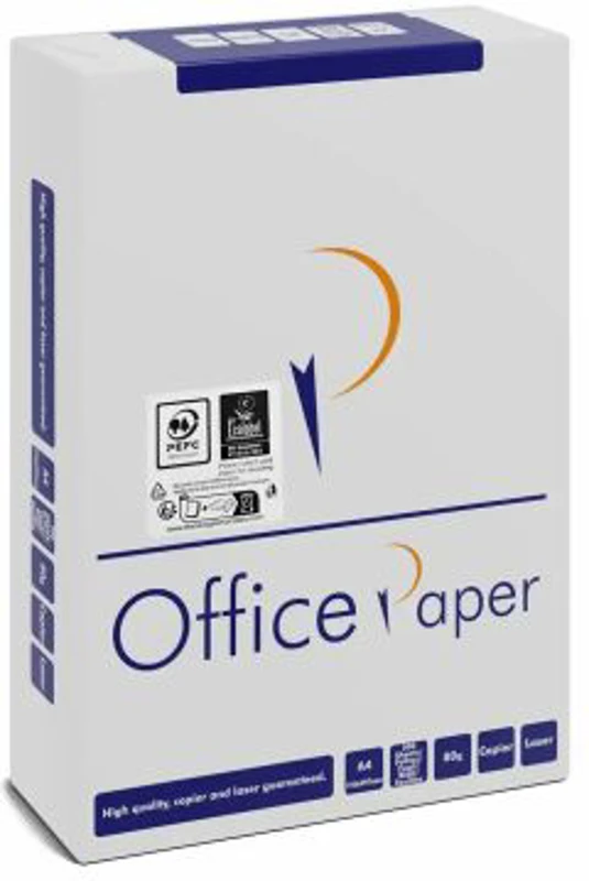 Hartie copiator Office Paper, A4, 80 g/mp, 500 coli/top