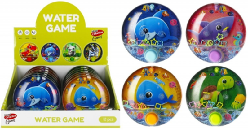 Joc de indemanare cu cercuri MegaCreative Ocean 506920, 10cm, diverse modele, plastic, 3+ ani