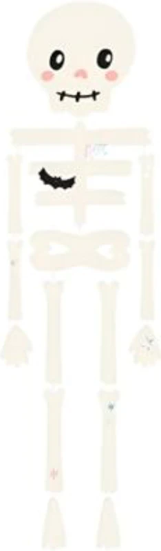 Figurina schelet, inaltime 110cm, mix culori, PartyTime Halloween