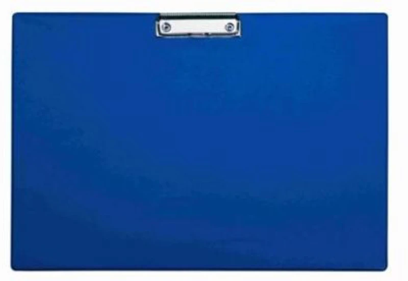 Clipboard simplu A3 - landscape, plastifiat PVC, ALCO - albastru
