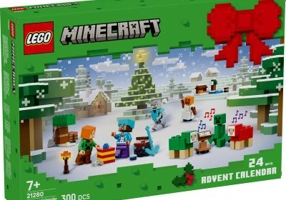 LEGO Minecraft. Calendar de advent 2025 21280, 300 piese