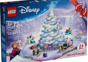LEGO Disney. Regatul de gheata Calendar de advent 2025 43273, 231 piese