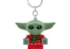 Breloc cu LED Baby Yoda, LEGO Grogu LGL-KE208AH