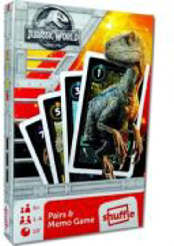 Joc de societate Jurassic World Pairs & Memo Game