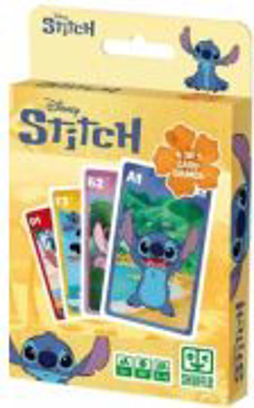 Set jocuri cu carti 4 in 1, Stitch