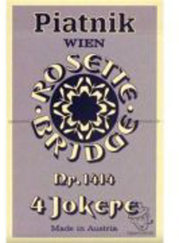 Carti de joc Piatnik, Rosette